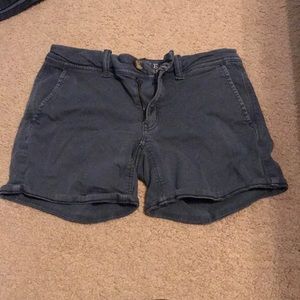 American eagle blue shorts.